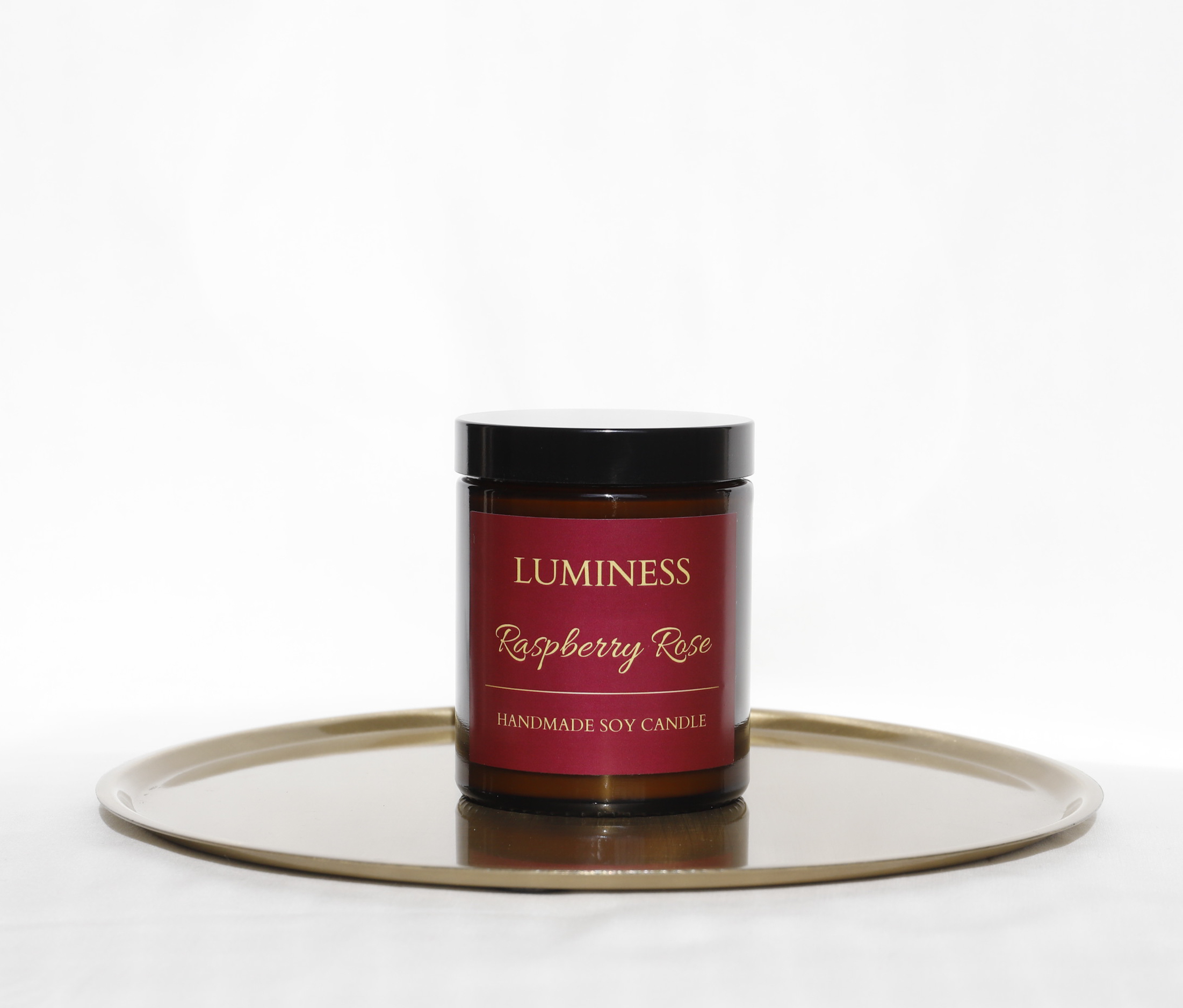 Świeca sojowa Raspberry Rose - obrazek 2