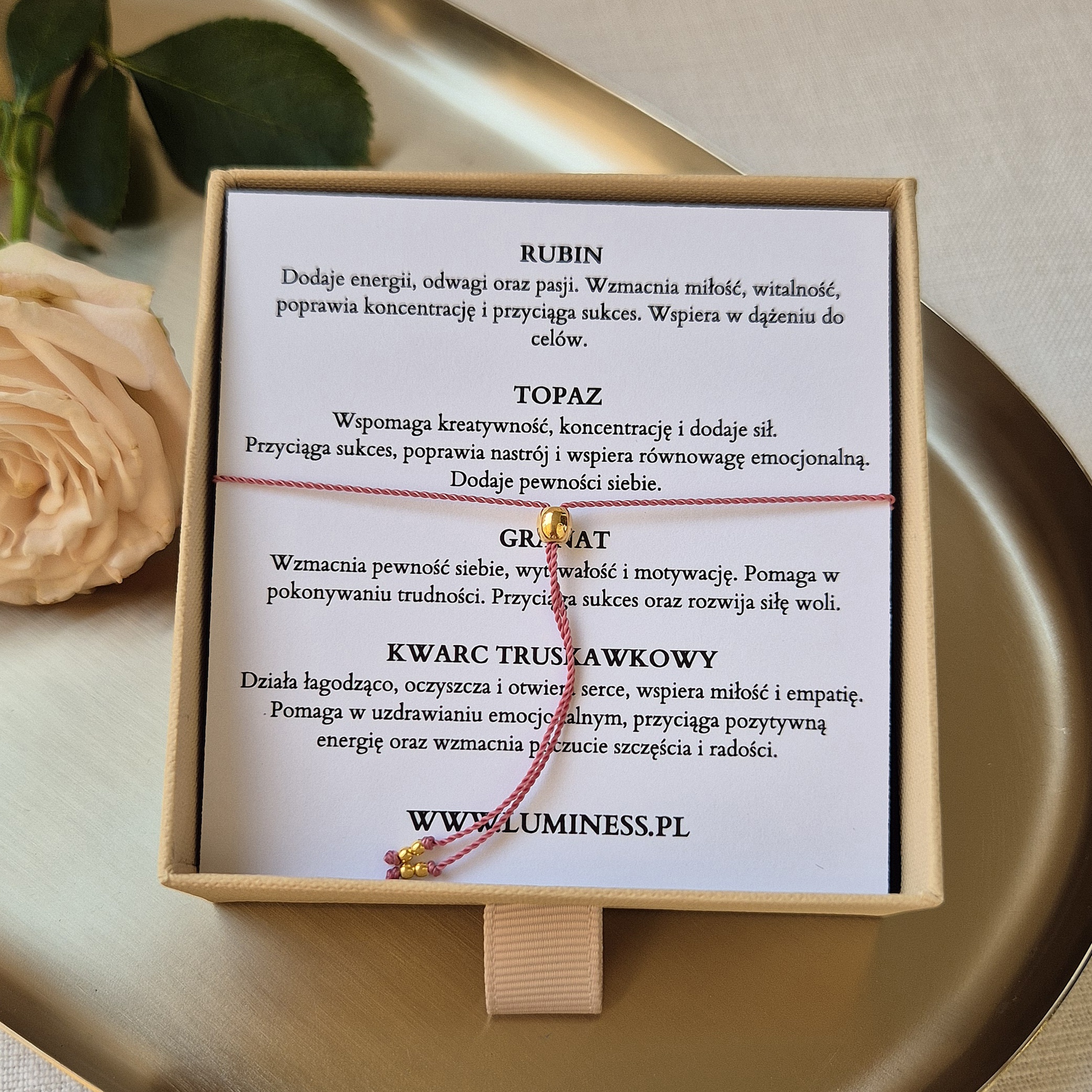 Bransoletka MIŁOŚĆ - Talisman Collection - obrazek 3