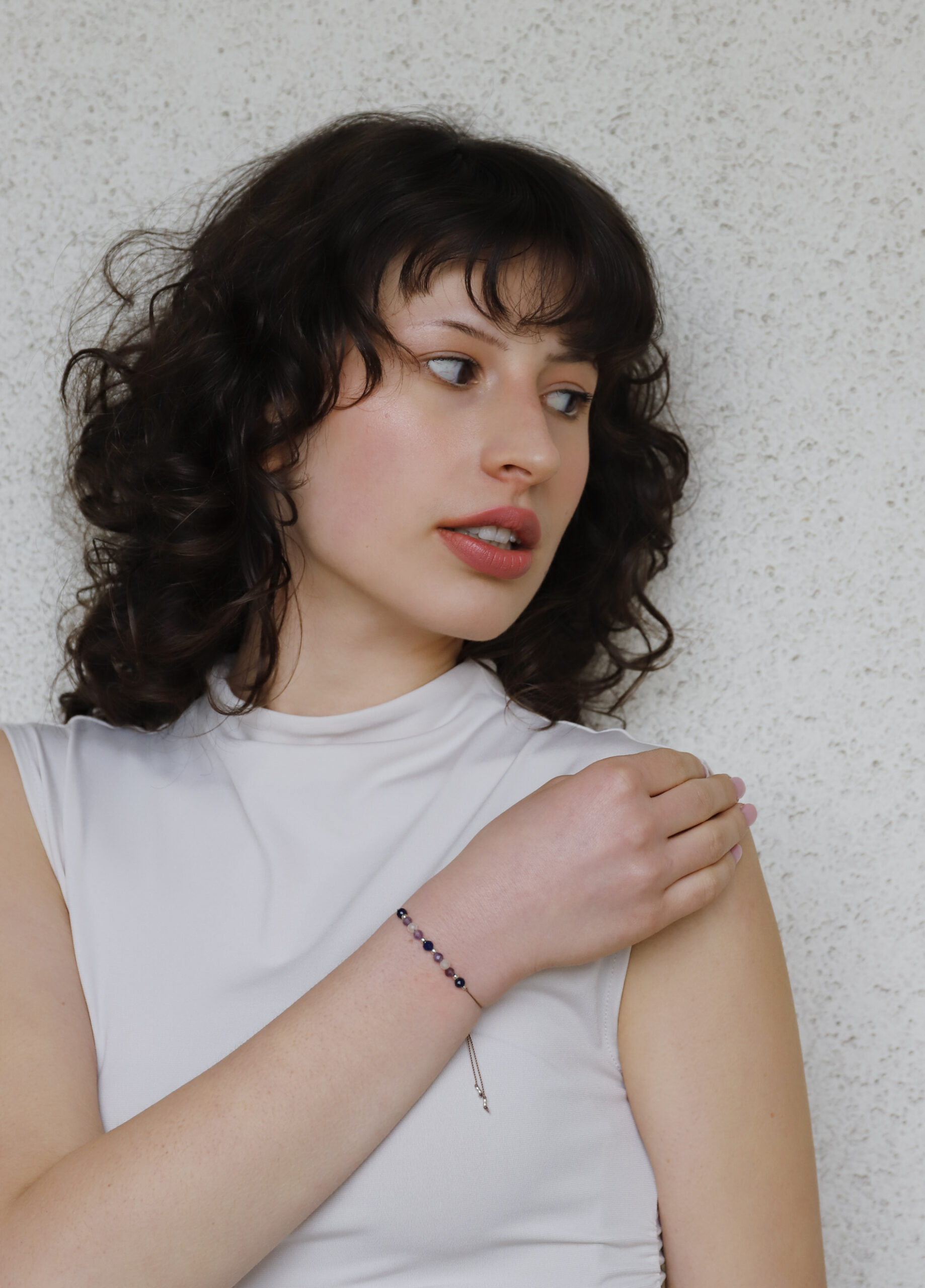 Bransoletka zodiakalna PANNA – sodalit, ametyst, cytryn - obrazek 4