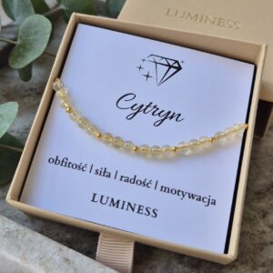 Bransoletka z CYTRYNEM