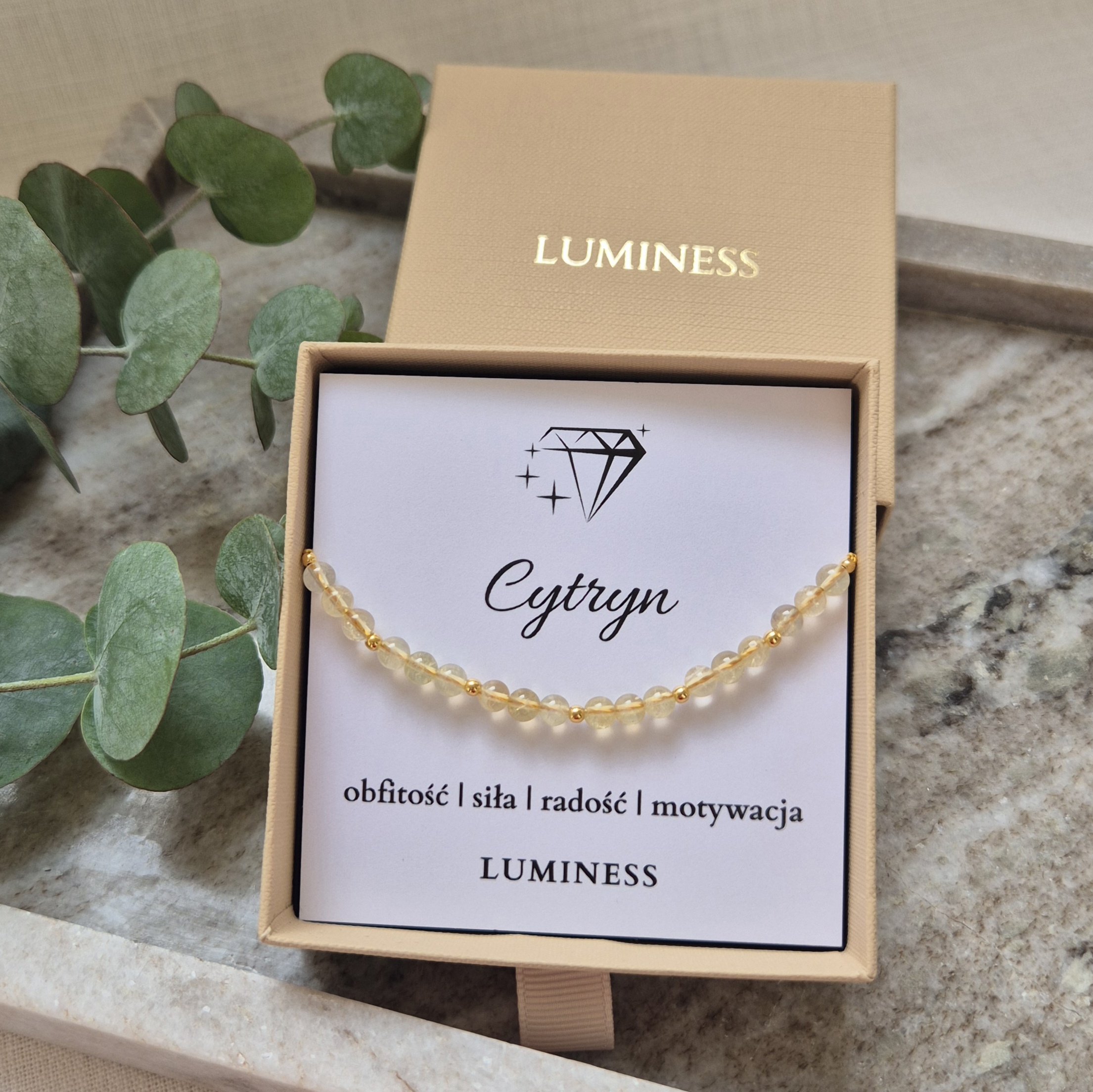 Bransoletka z CYTRYNEM - obrazek 4