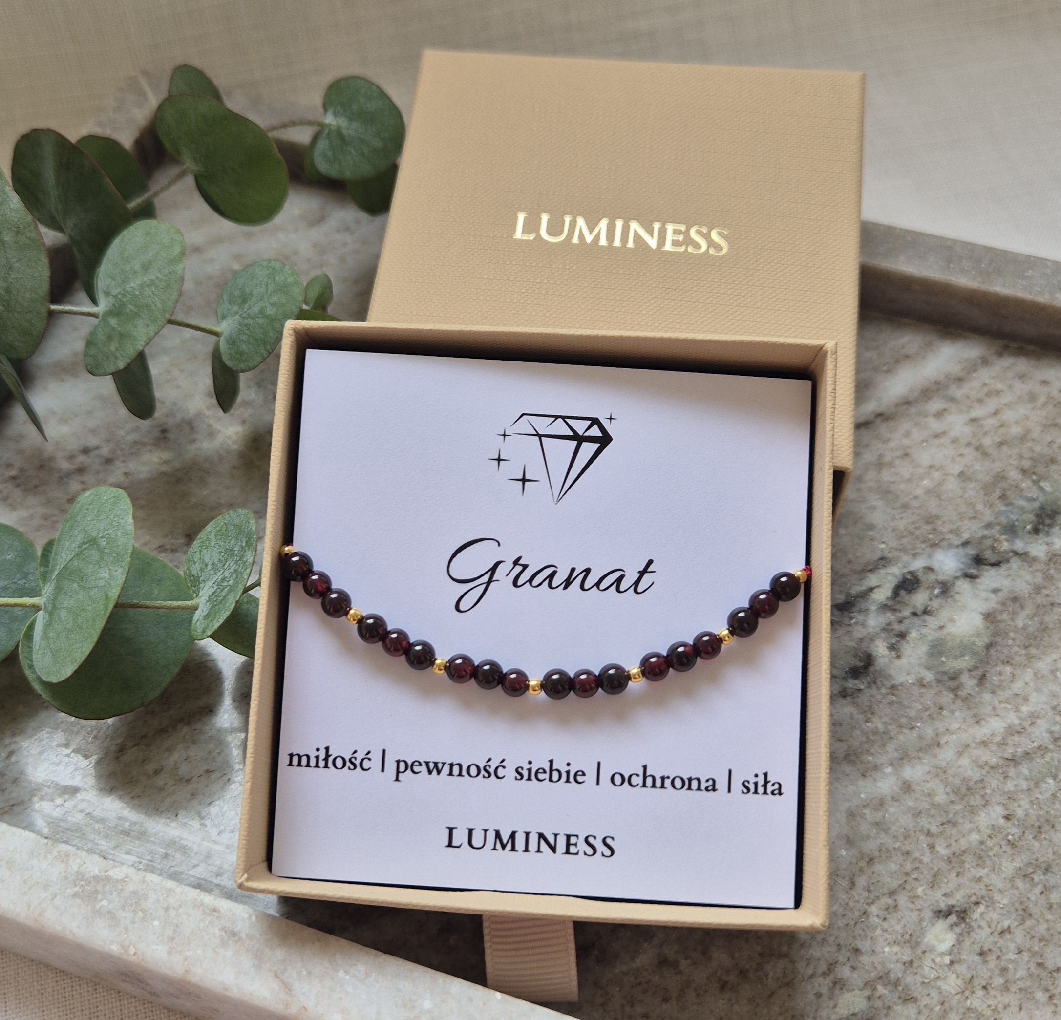 Bransoletka z GRANATEM - obrazek 4