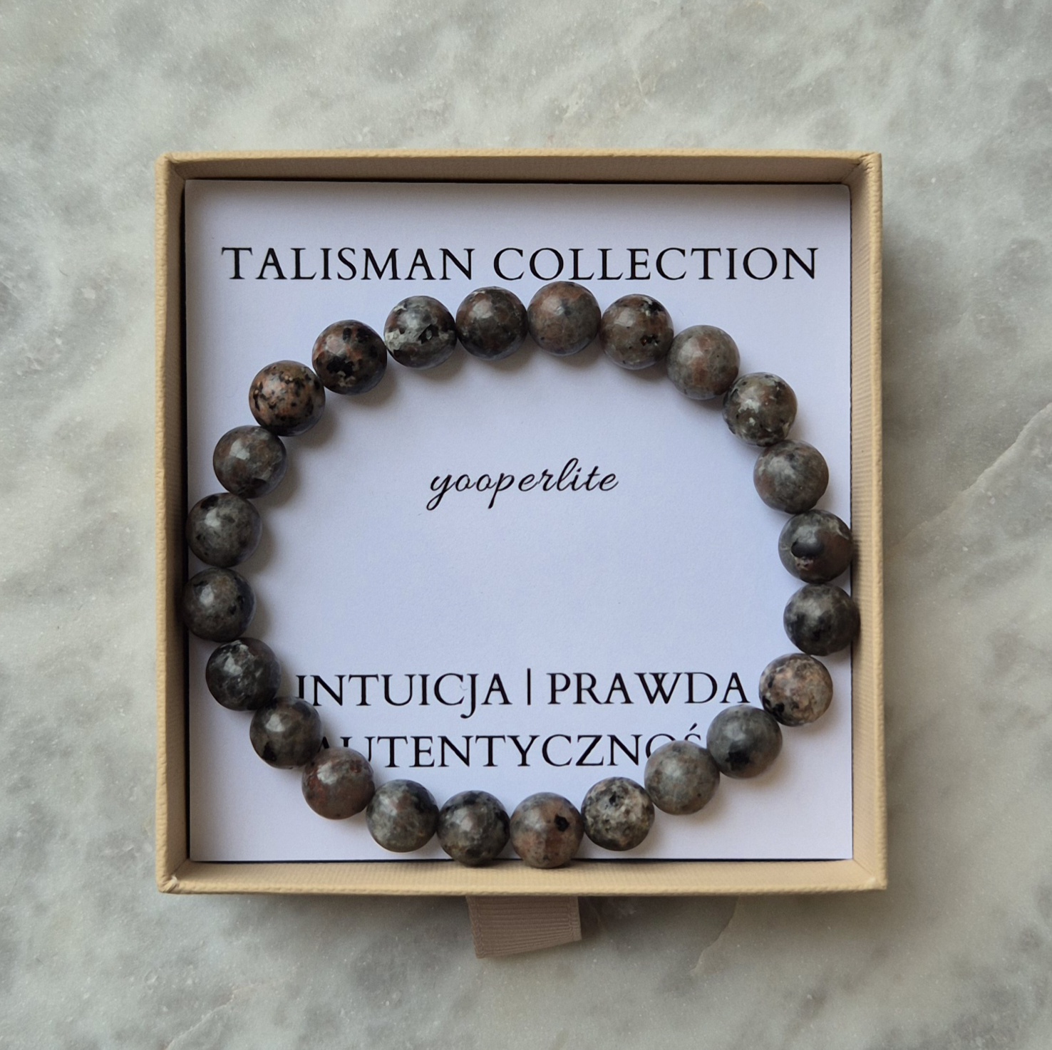 TALIZMAN INTUICJI, PRAWDY I AUTENTYCZNOŚCI z kamieniem yooperlite