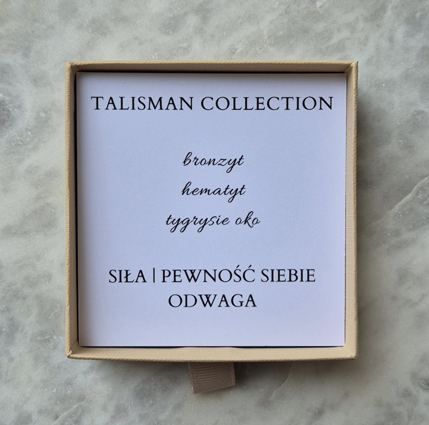 Bransoletka męska - TALIZMAN SIŁY PEWNOŚCI SIEBIE I ODWAGI z bronzytem, hematytem i tygrysim okiem - obrazek 6